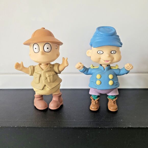 Rugrats figures LOT OF 2 Phil Lil Tommy 3" PVC 1998 Viacom - Picture 1 of 10